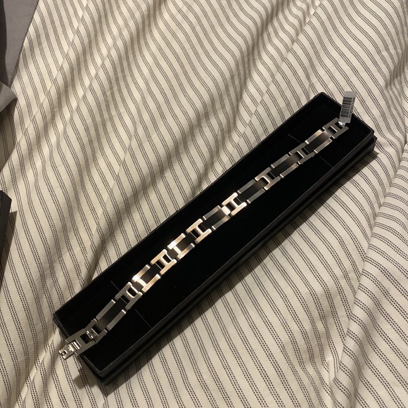 Steel X Mens Bracelet - Picture 2 of 2